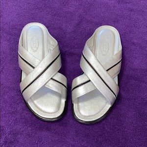 Tod’s Sliver Sandals